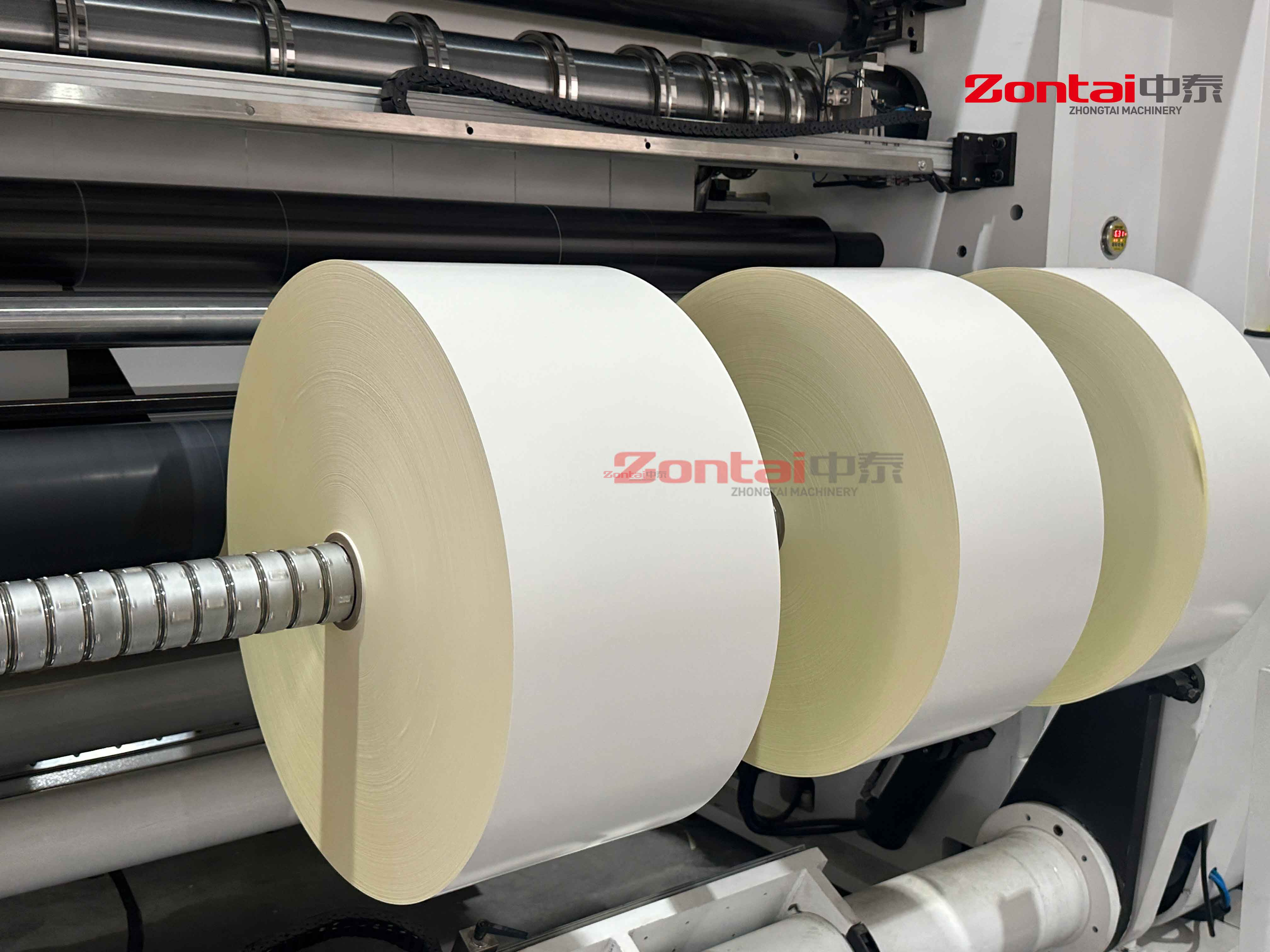 Zontai Label paper slitting machine adhesive paper slitter rewinder machine