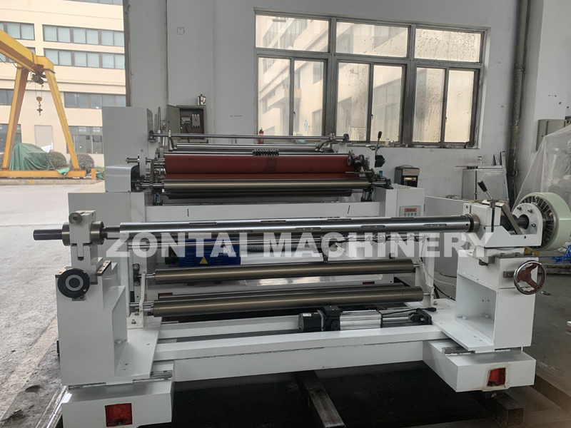 Zontai Horizontal Type Economic Paper Slitting Rewinding Machine
