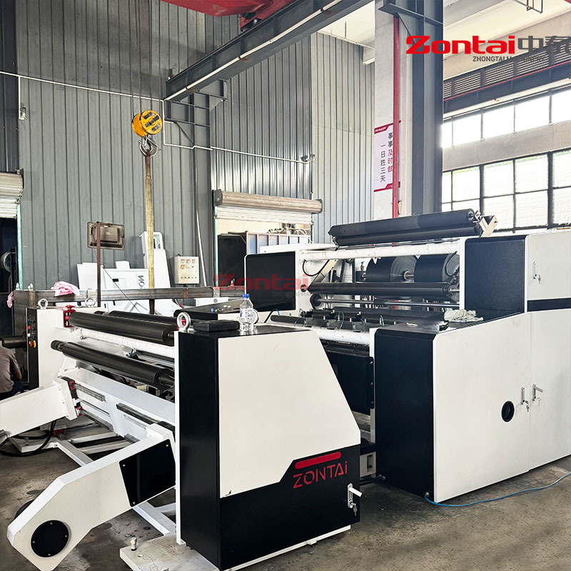 ZTM-A1600 Jumbo Roll Slitting Rewinding Machine for PVC Roll