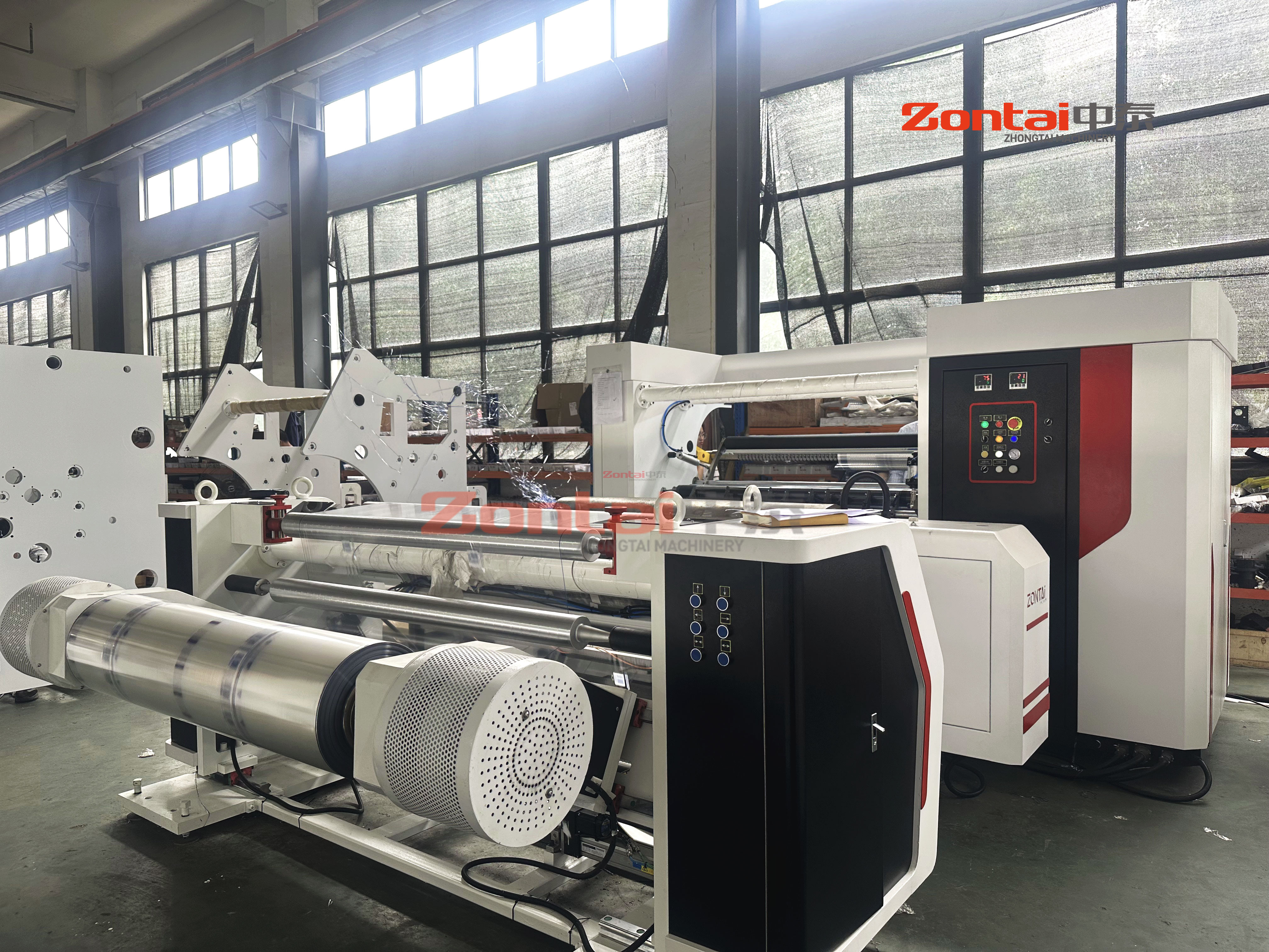 ZTM-K Slitting Machine with Mirco Perforaiton