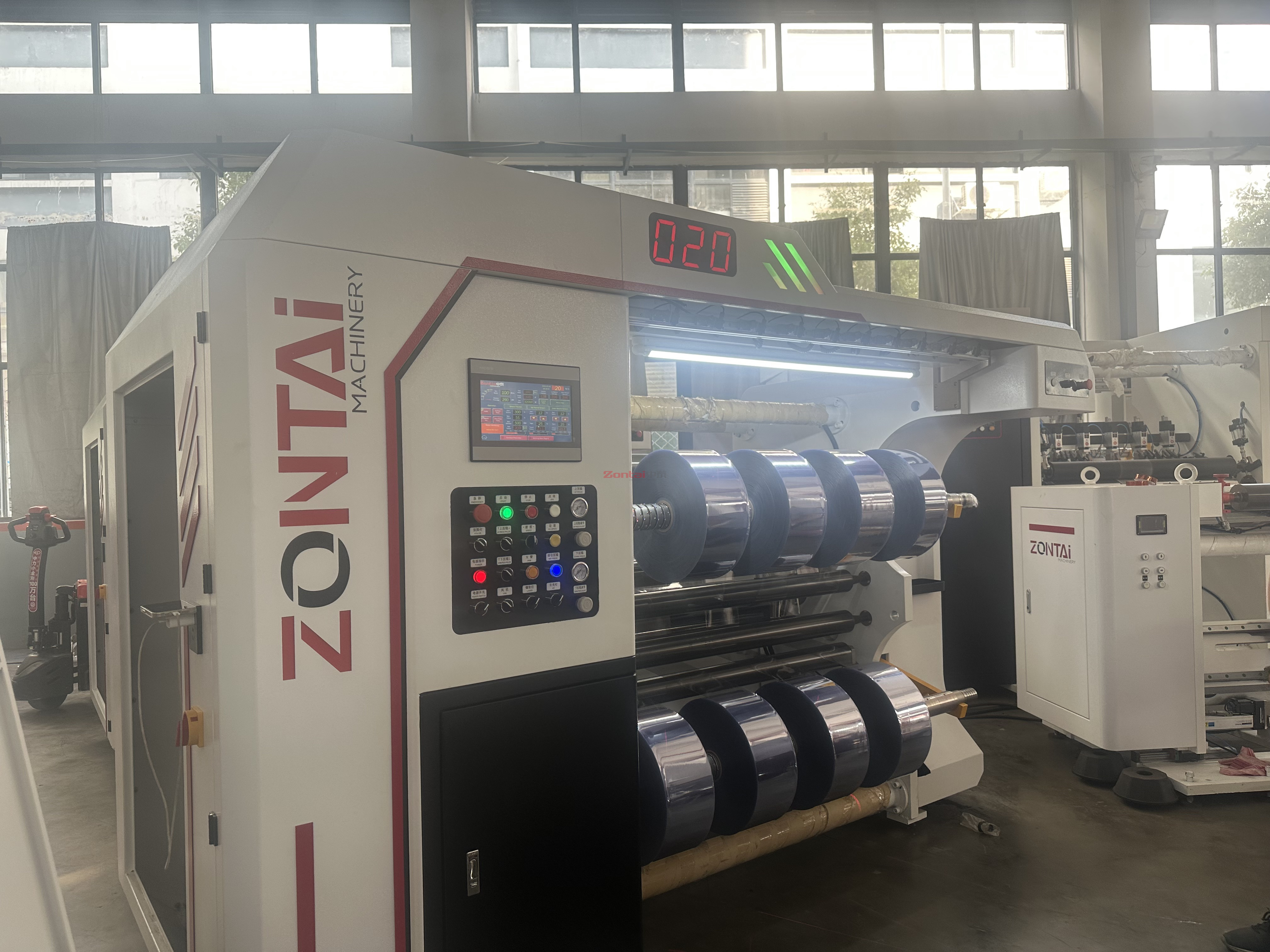 ZTM-D Rigid PVC And Flexible PVC Slitting Rewinding Machine