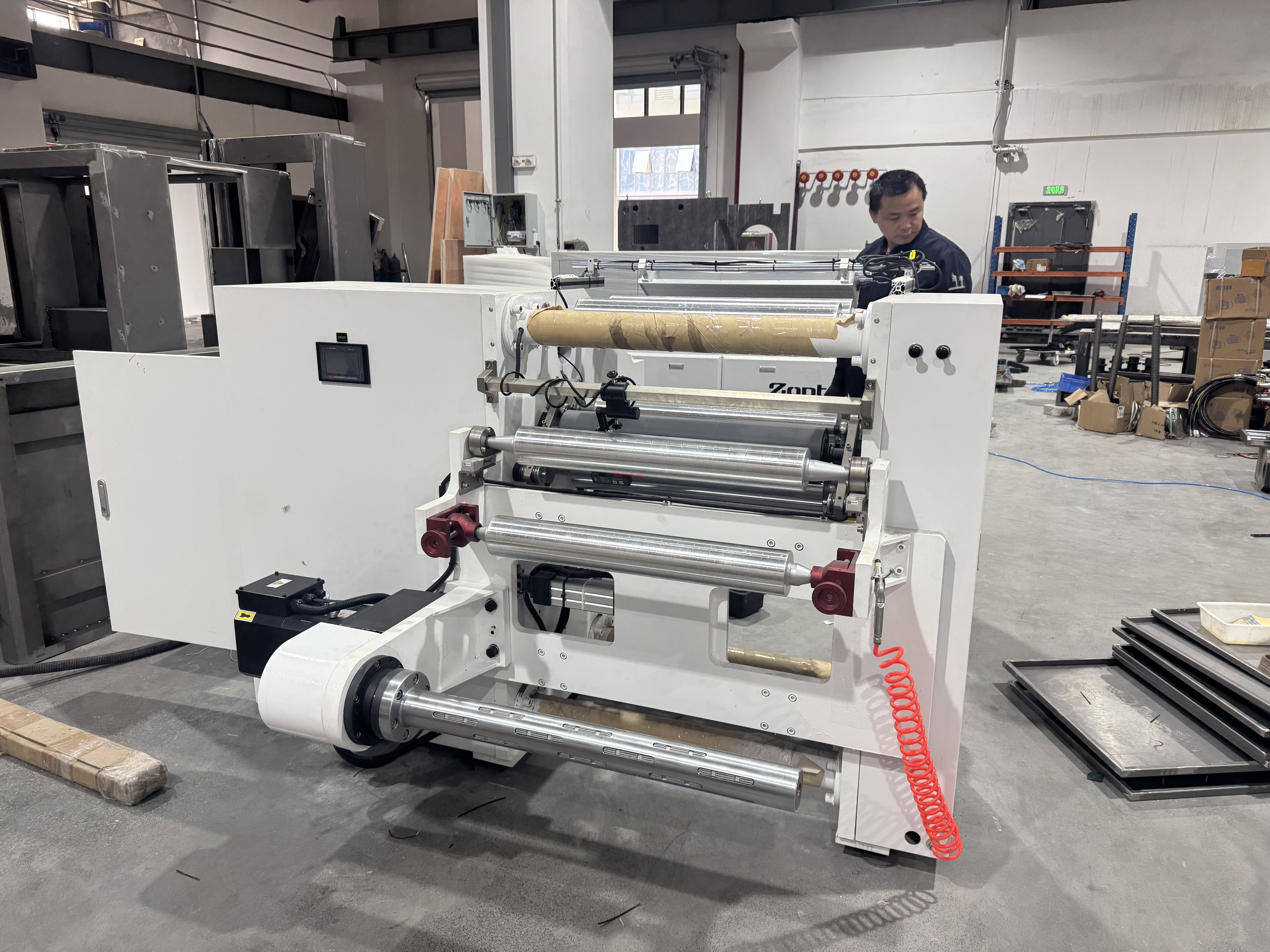 ZTM-R Printing Film Rolls Rewinder Machine /Recoiler Machine