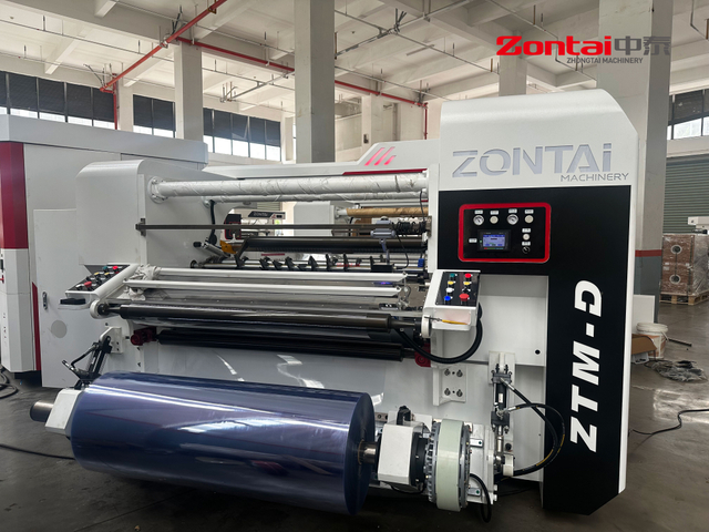 ZTM-D Rigid PVC And Flexible PVC Slitting Rewinding Machine