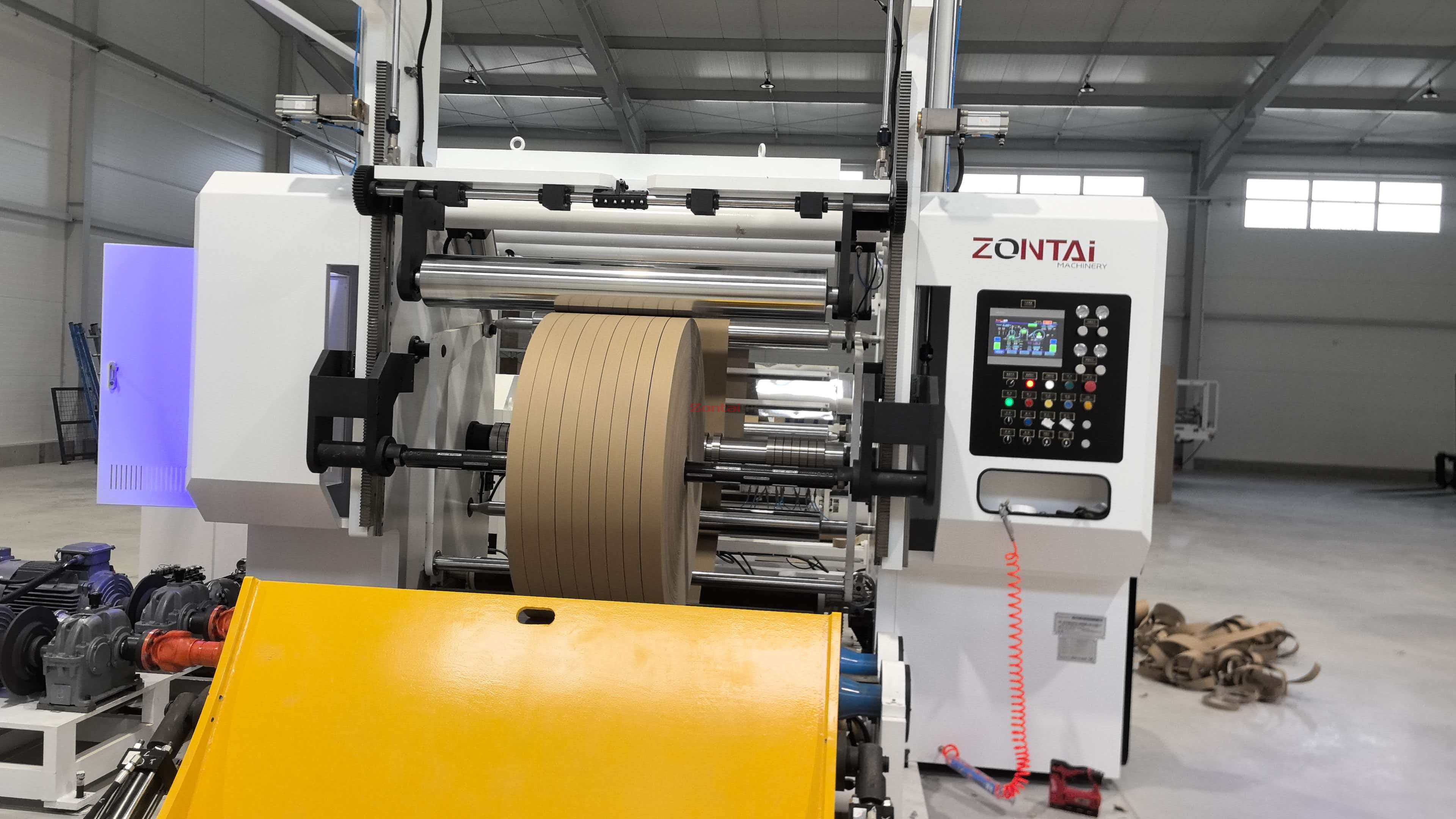 Double Bottom Rollers Rewinder Slitter Machine for Jumbo Paper Rolls rewinder diameter 1500mm