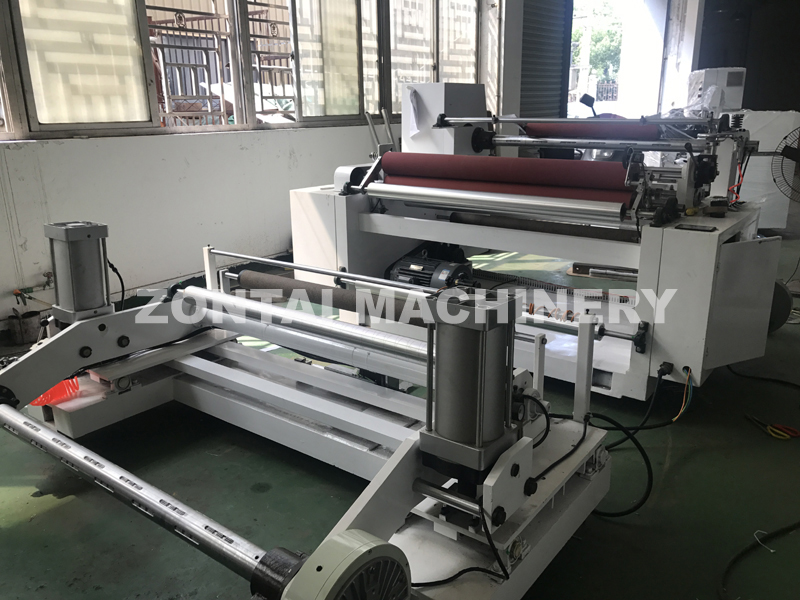 Zontai Horizontal Type Economic Paper Slitting Rewinding Machine