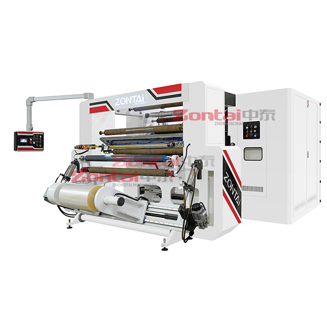 ZTM-T Turret Slitter Rewinder Machine for opp, pvc, Wrap around label film, IML film