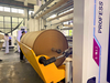 Zontai ZTM-F Double Drum Rollers Jumbo Paper Slitter Rewinder Machine with Paper Shredder.