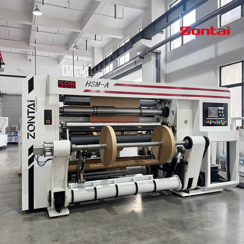 Zontai Hsm-a Precision Jumbo Roller Slitting Machine for Paper and Film