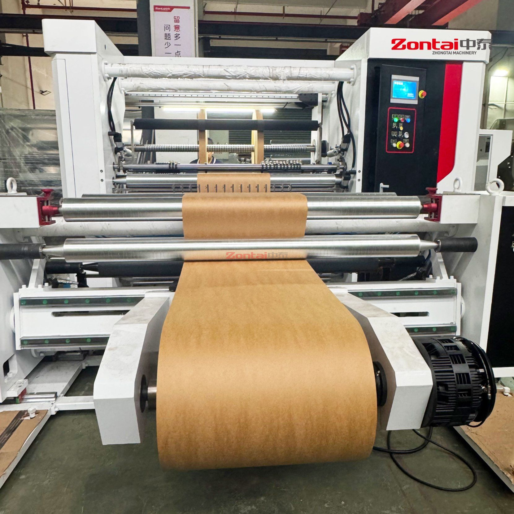 Durable Ztm-K Paper Slitting Rewinding Machine for Industrial Use
