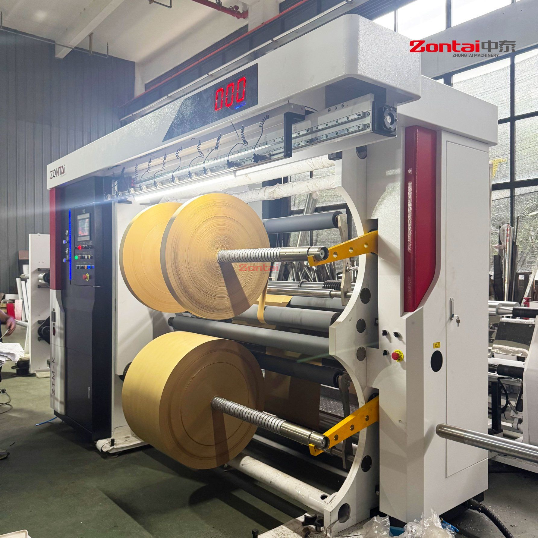 Durable Ztm-K Paper Slitting Rewinding Machine for Industrial Use