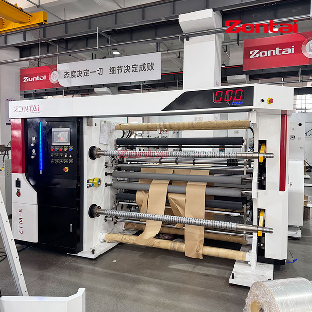 Durable Ztm-K Paper Slitting Rewinding Machine for Industrial Use